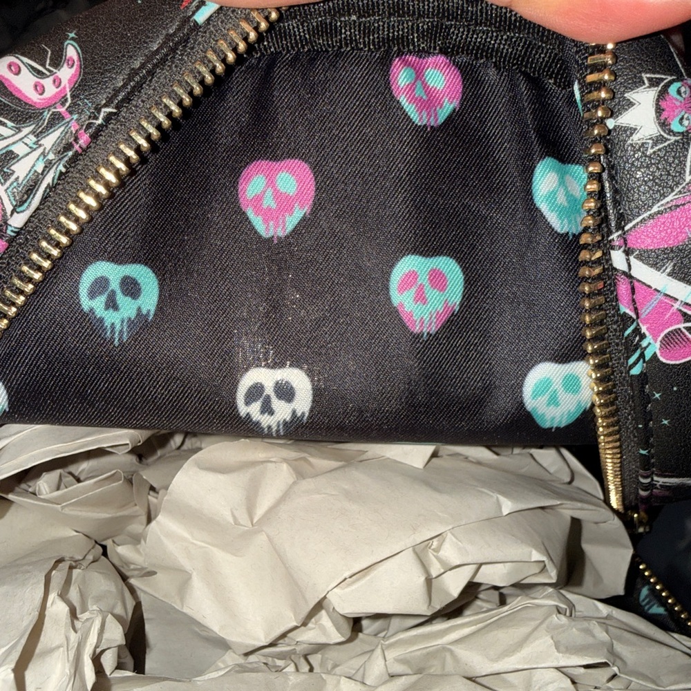 Loungefly Disney Villains Mini Backpack and Wallet Set - Picture 7 of 9